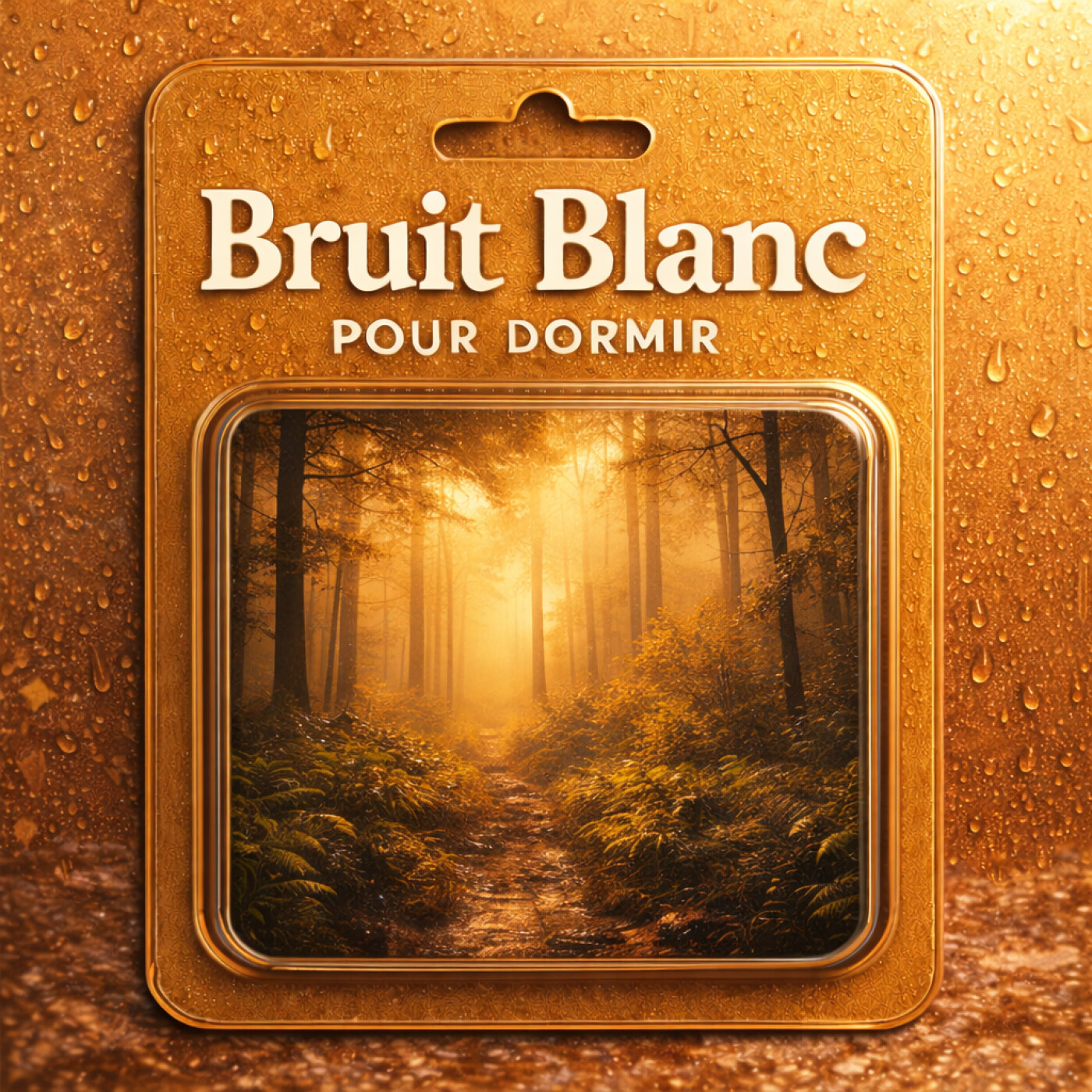 1 H Bruit Blanc de relaxation pour DORMIR | Forêt de brume chaude