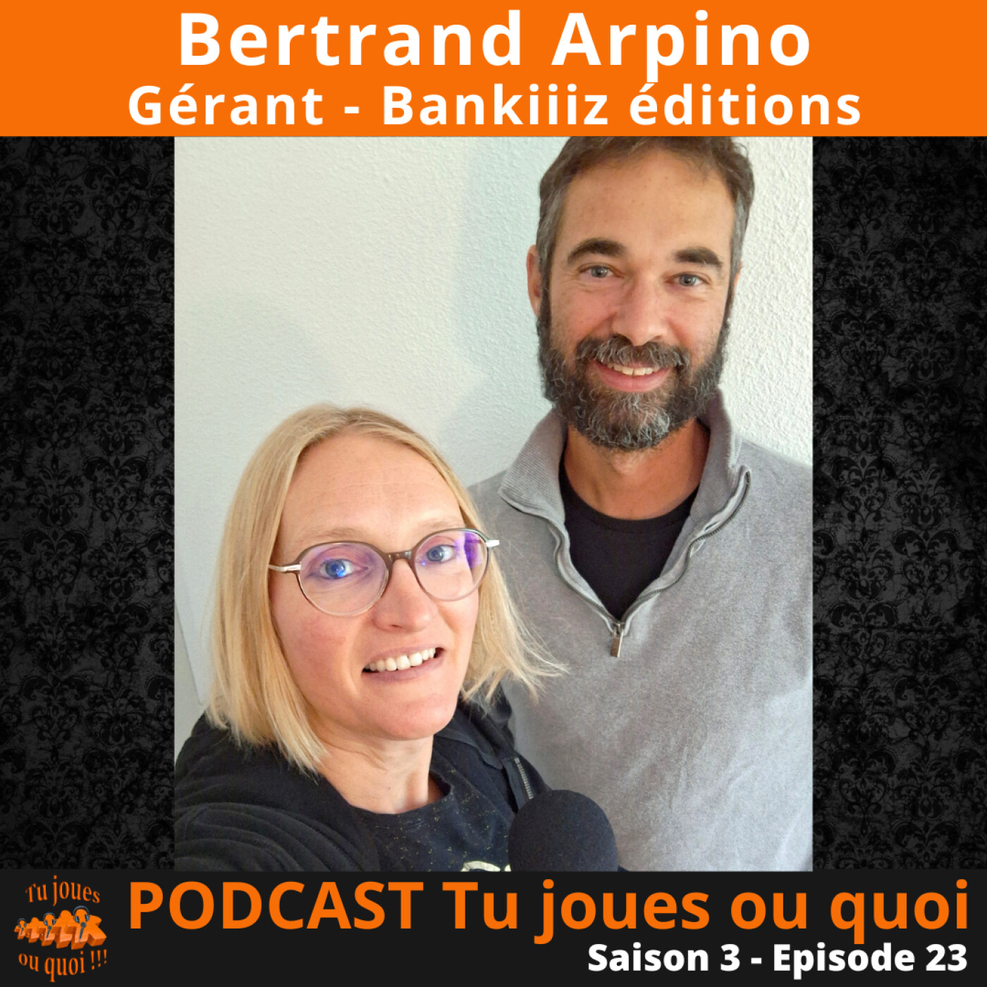 Bertrand Arpino, gérant de Bankiiiz éditions