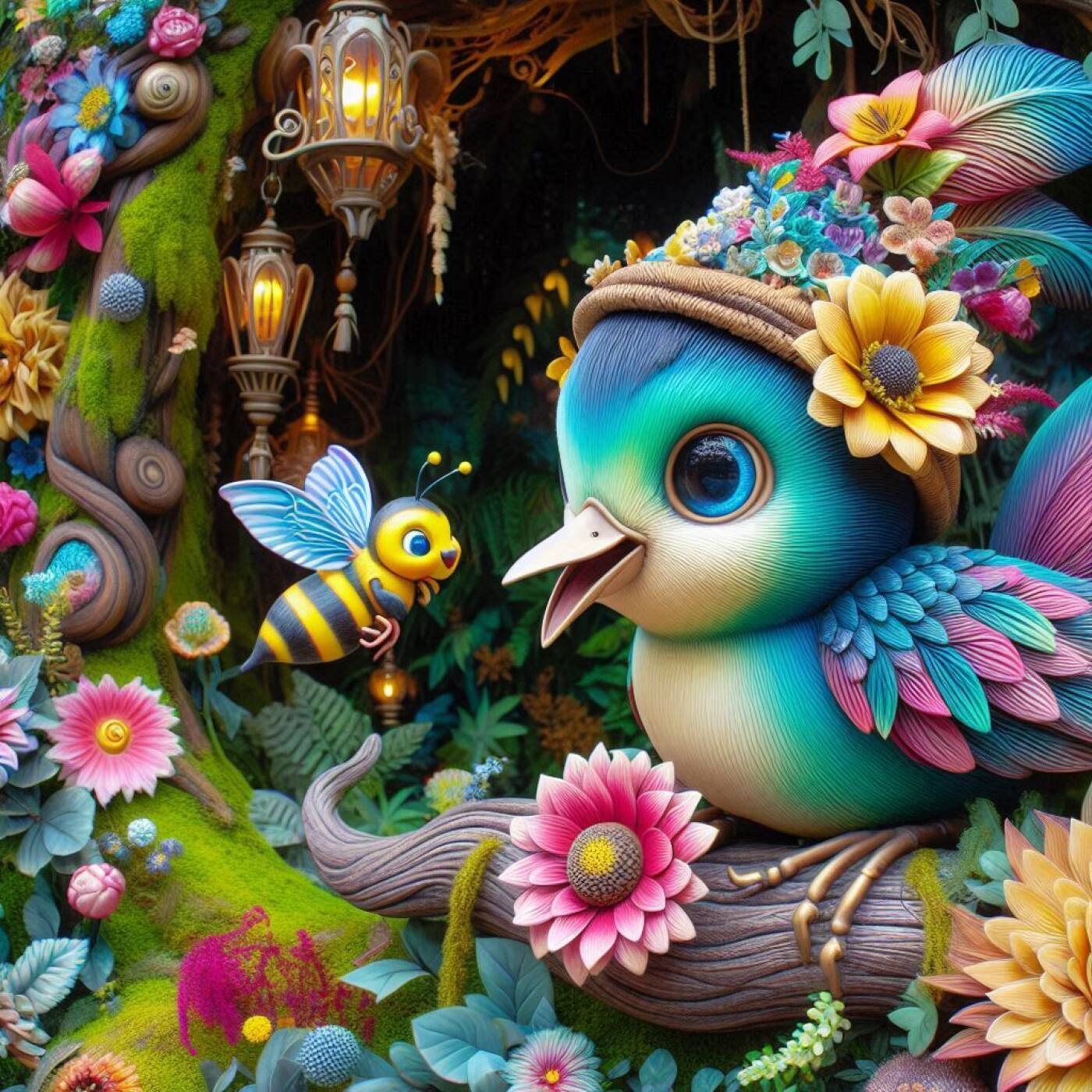 Le chemin qui conduit de l'abeille à l'oiseau des mystères - Archange Ouriel Psaume 159