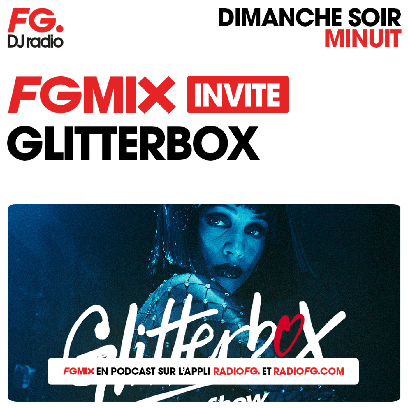 FG MIX INVITE : GLITTERBOX AVEC MELVO BAPTISTE