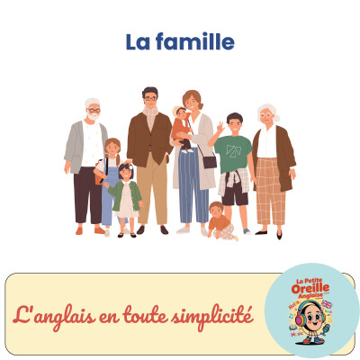 La famille en anglais cover