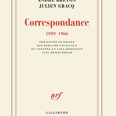 Bernard Vouilloux - Correspondance : 1939-1966 cover
