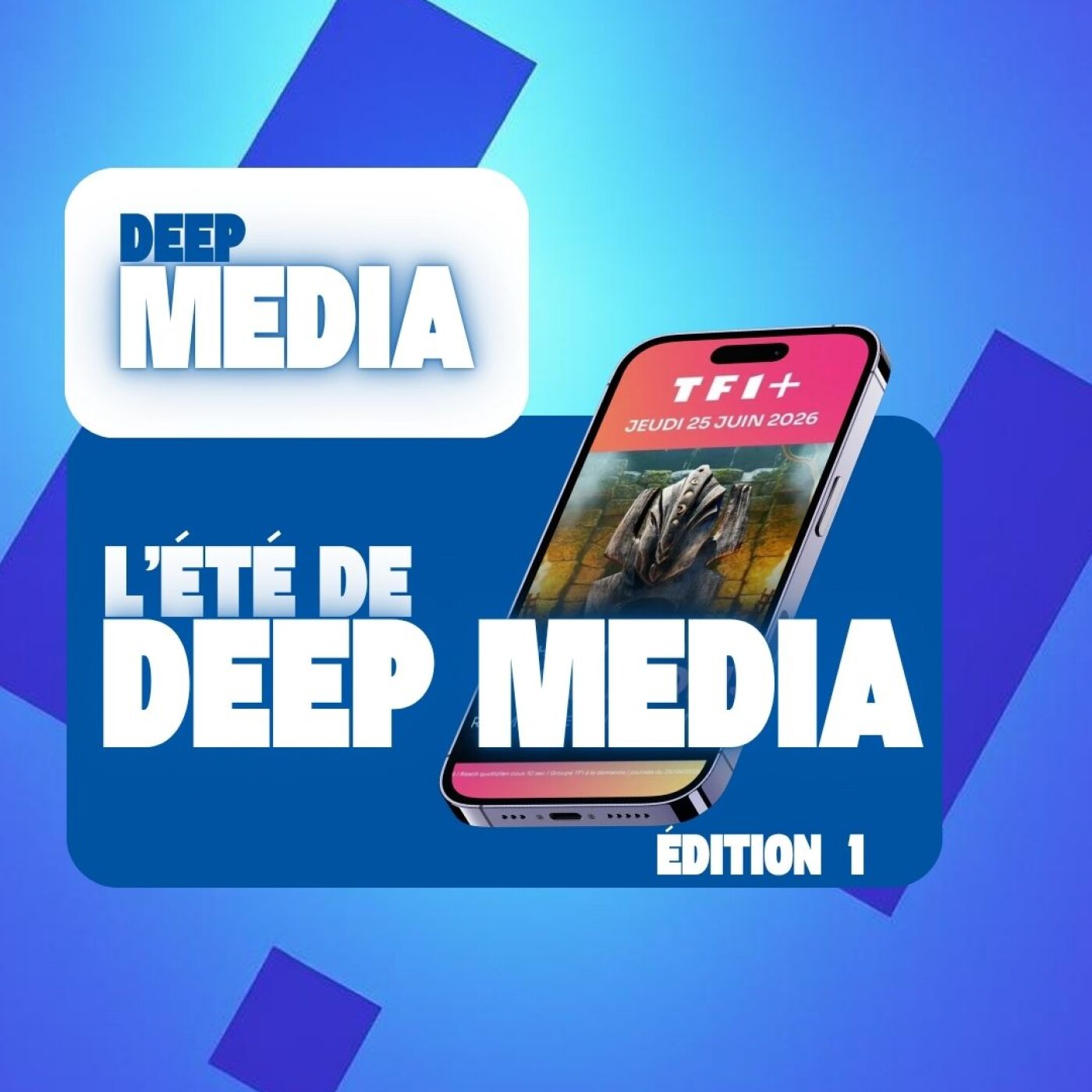 Canicule, Netflix et Secret Story : clés de succès pour TF1+ ? 🌴 L'été de Deep Media #1 - Deep Media 🎧 episode artwork