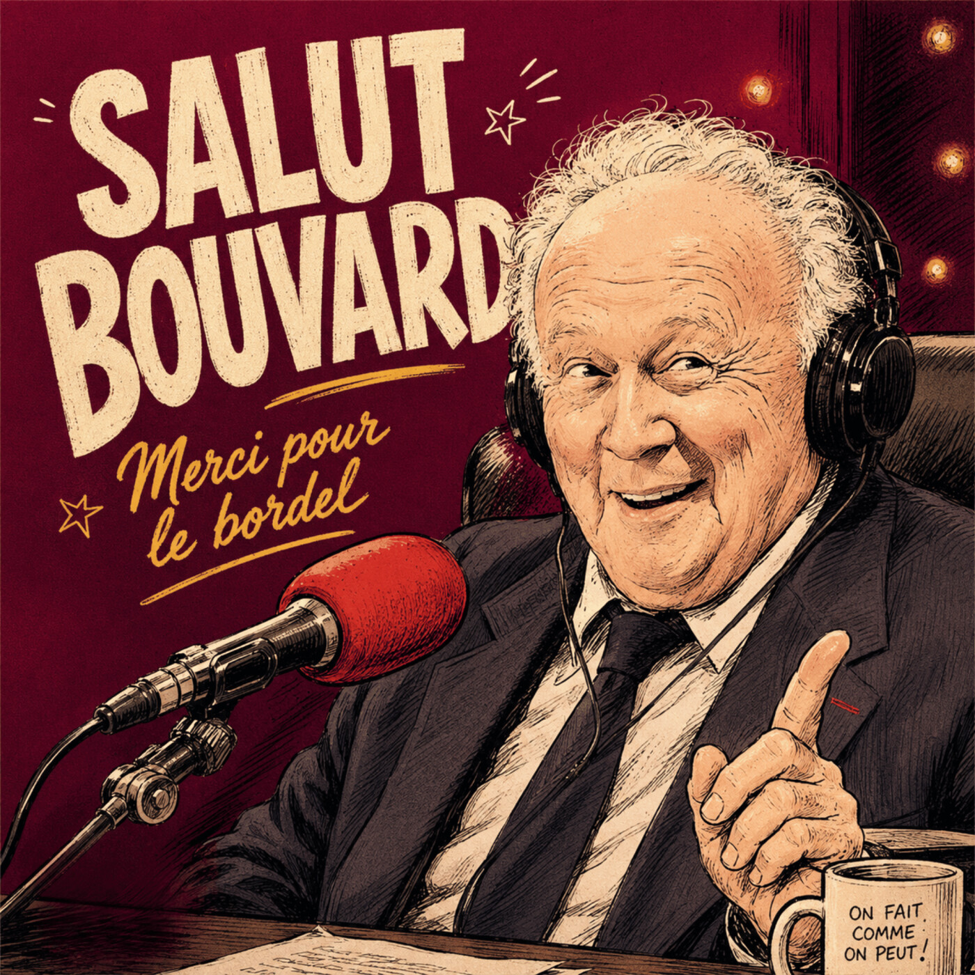 SALUT BOUVARD, MERCI POUR LE BORDEL !!