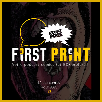Front Page : l'actualité comics d'août 2026 #3 (sur 3) ! cover