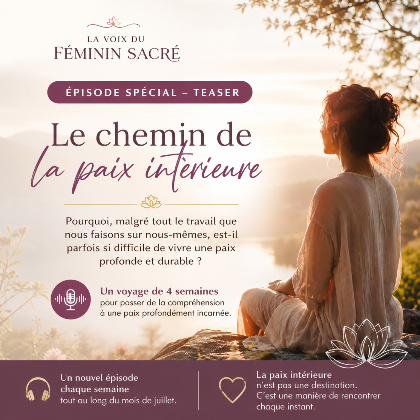 Épisode spécial : Le chemin de la paix intérieure commence aujourd'hui...✨ episode artwork