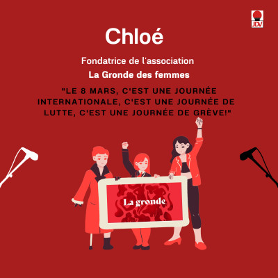 #3 1-Une journée de lutte, une journée de grève ! [ La série de mars avec Chloé] cover