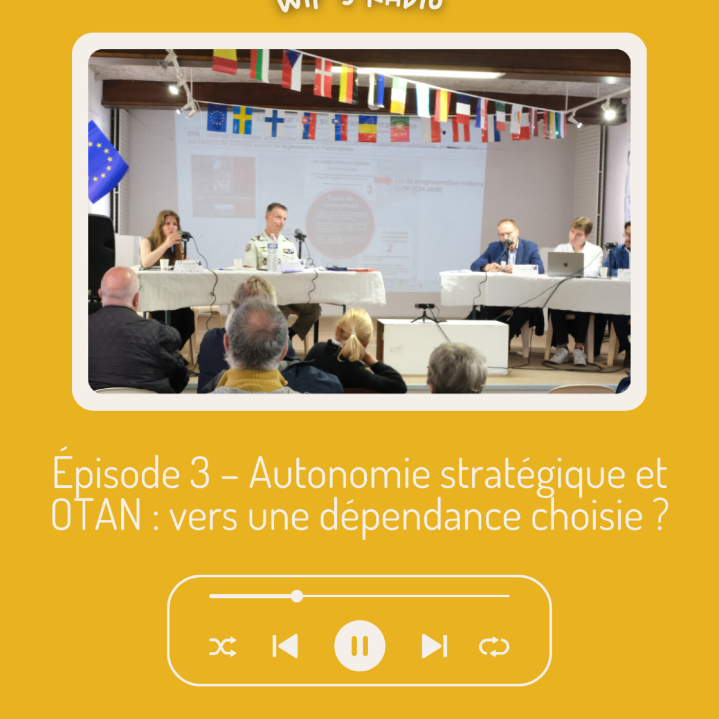 Épisode 3 – Autonomie stratégique et OTAN : vers une dépendance choisie ? episode artwork