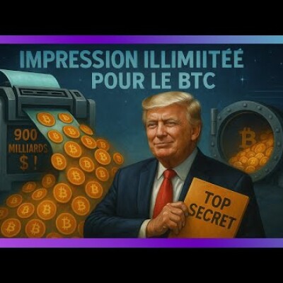 🔥Le plan de Trump : 900 MILLIARDS imprimés pour ACHETER 1 000 000 de BTC !? cover