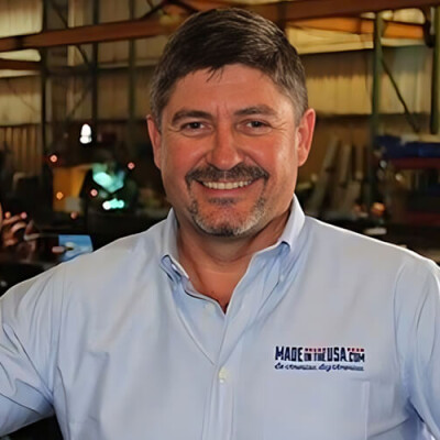 Topic: Don Buckner, Founder/CEO of MadeinUSA.com.  MadeinUSA.com believes buying domestically is a patriotic duty of every American. cover