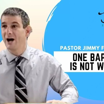 Spirit Baptism (not water), is the ONE Baptism! Romans 6:3-4 sermon cover