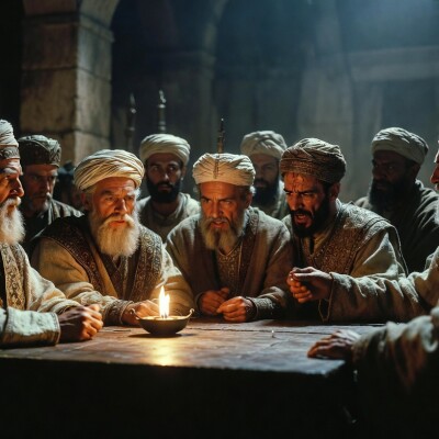 Luc 22 : 1-6 Le complot contre Jesus cover