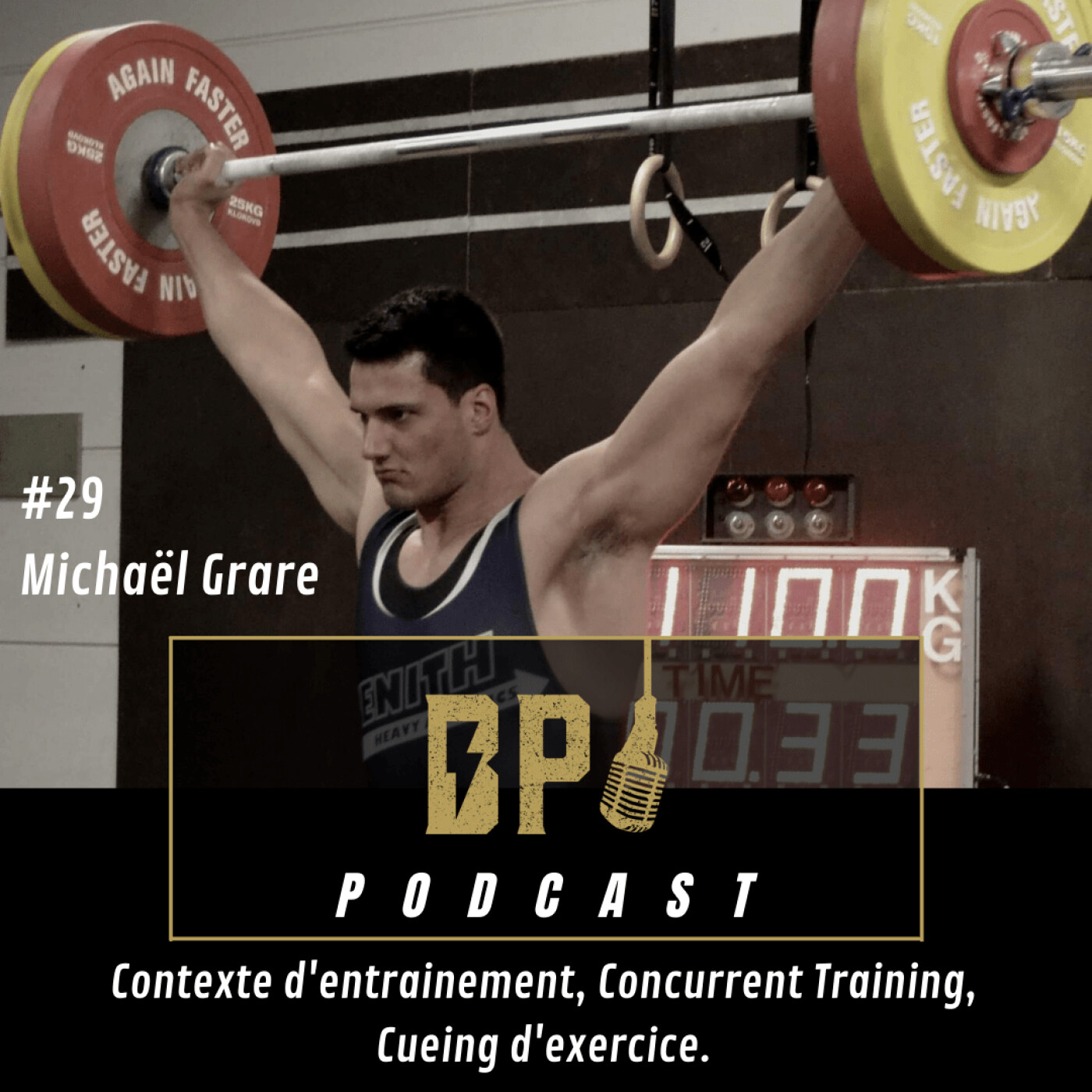 BP 29 : Michaël Grare : Contexte d'entrainement, Concurrent Training, Cueing d'exercice.