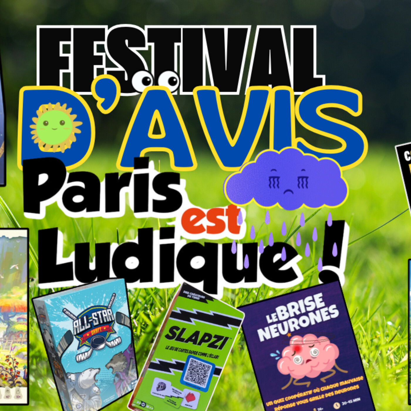 Des Jeux entre Canicule et Pluie Glaciale au Festival PARIS EST LUDIQUE ! episode artwork