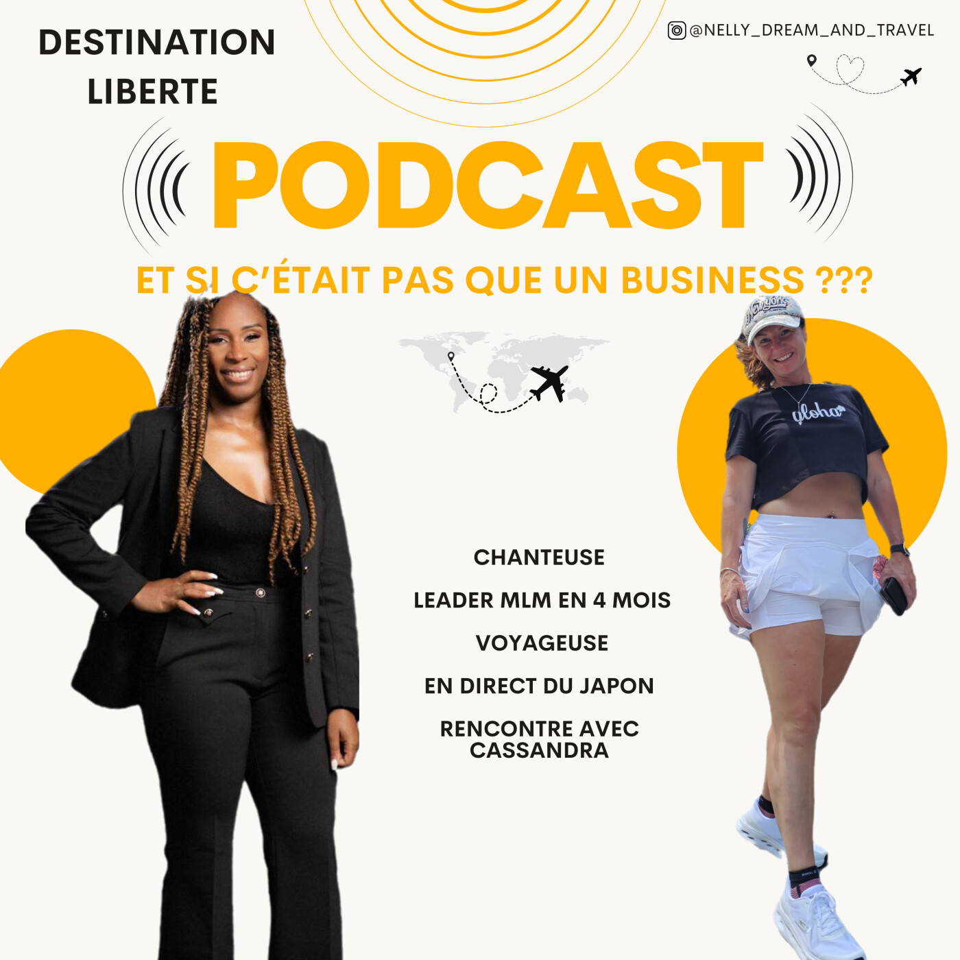 #5 DESTINATION LIBERTE : Épisode spécial avec Cassandra : Les Secrets d’une Leader Inspirante episode artwork