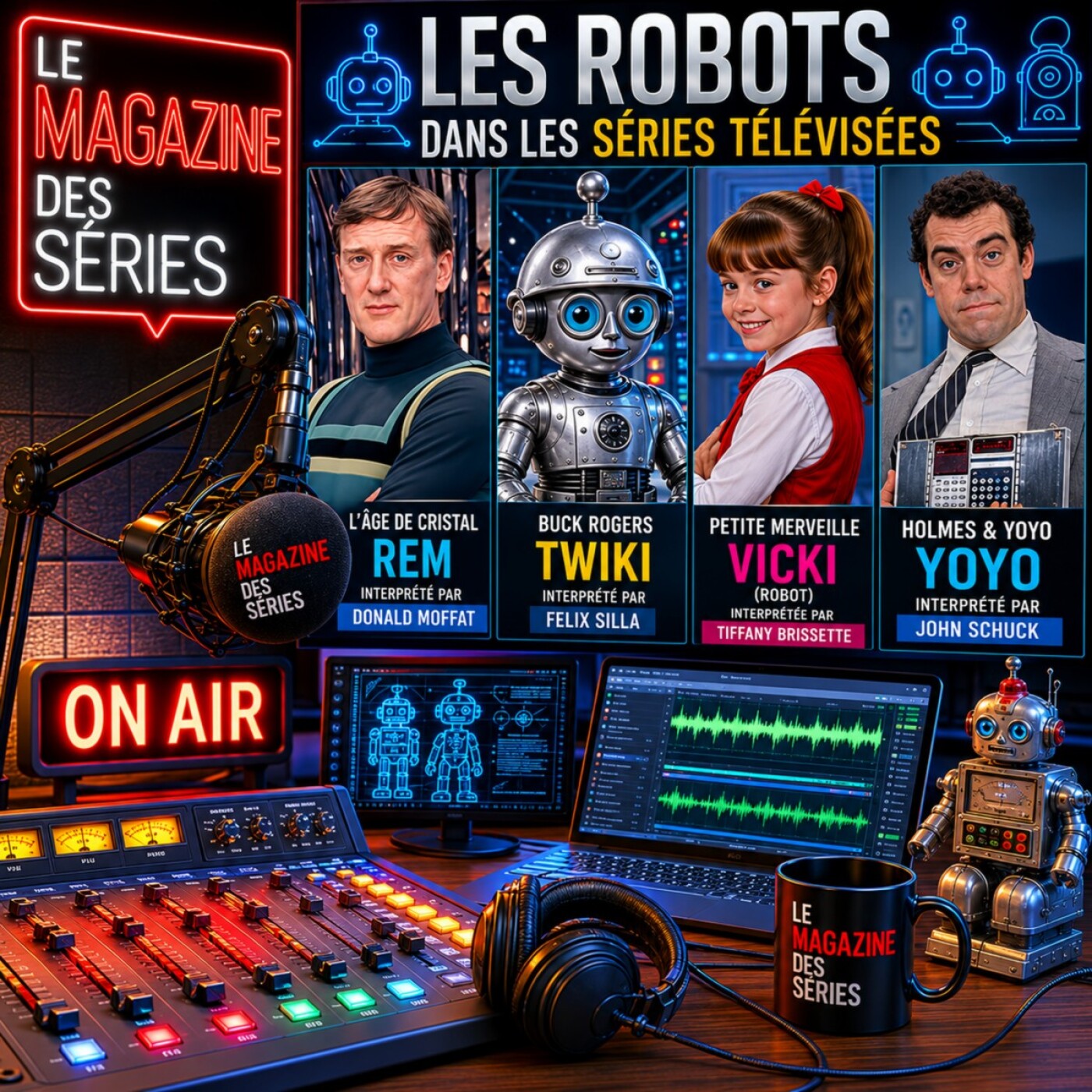 Le personnage du robot dans les séries télévisées episode artwork