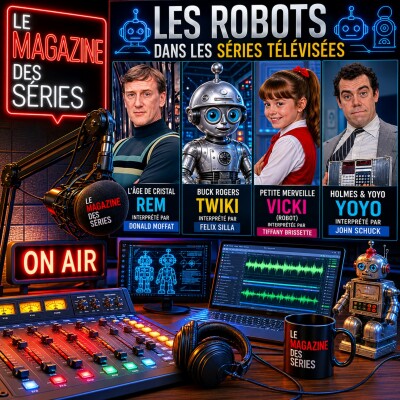 Le personnage du robot dans les séries télévisées cover
