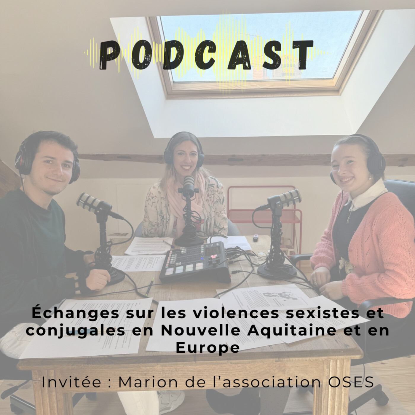 Échanges sur les violences sexistes et conjugales en Nouvelle Aquitaine et en Europe avec Marion de l'association OSES episode artwork