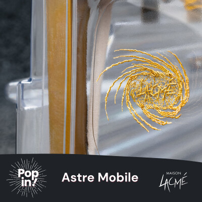 ASTRE MOBILE - Quand la broderie métallique devient logo avec Marie Archambaud cover