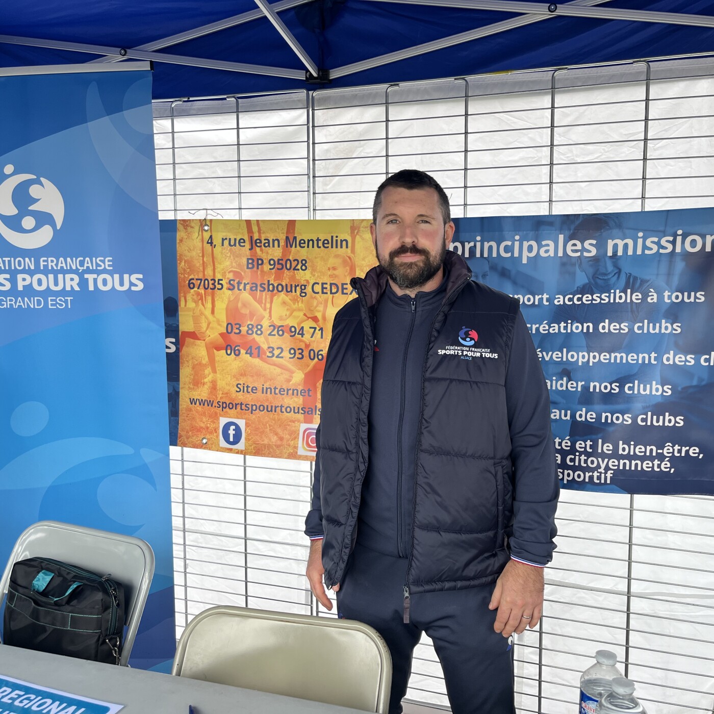 Marche bleue à Sélestat : Sébastien Testevuide, chargé de mission sport-santé pour le Comité régional Sports pour tous Grand Est episode artwork