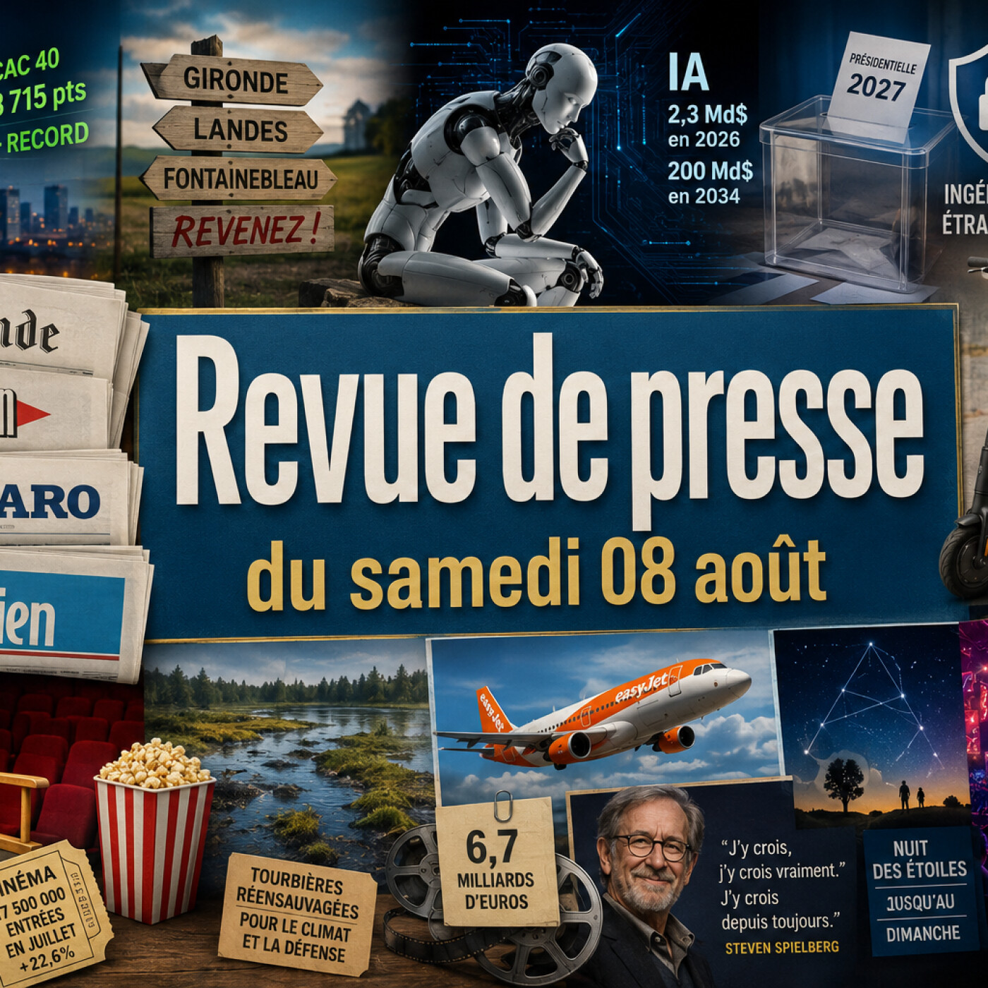 Revue de presse du 08 août episode artwork