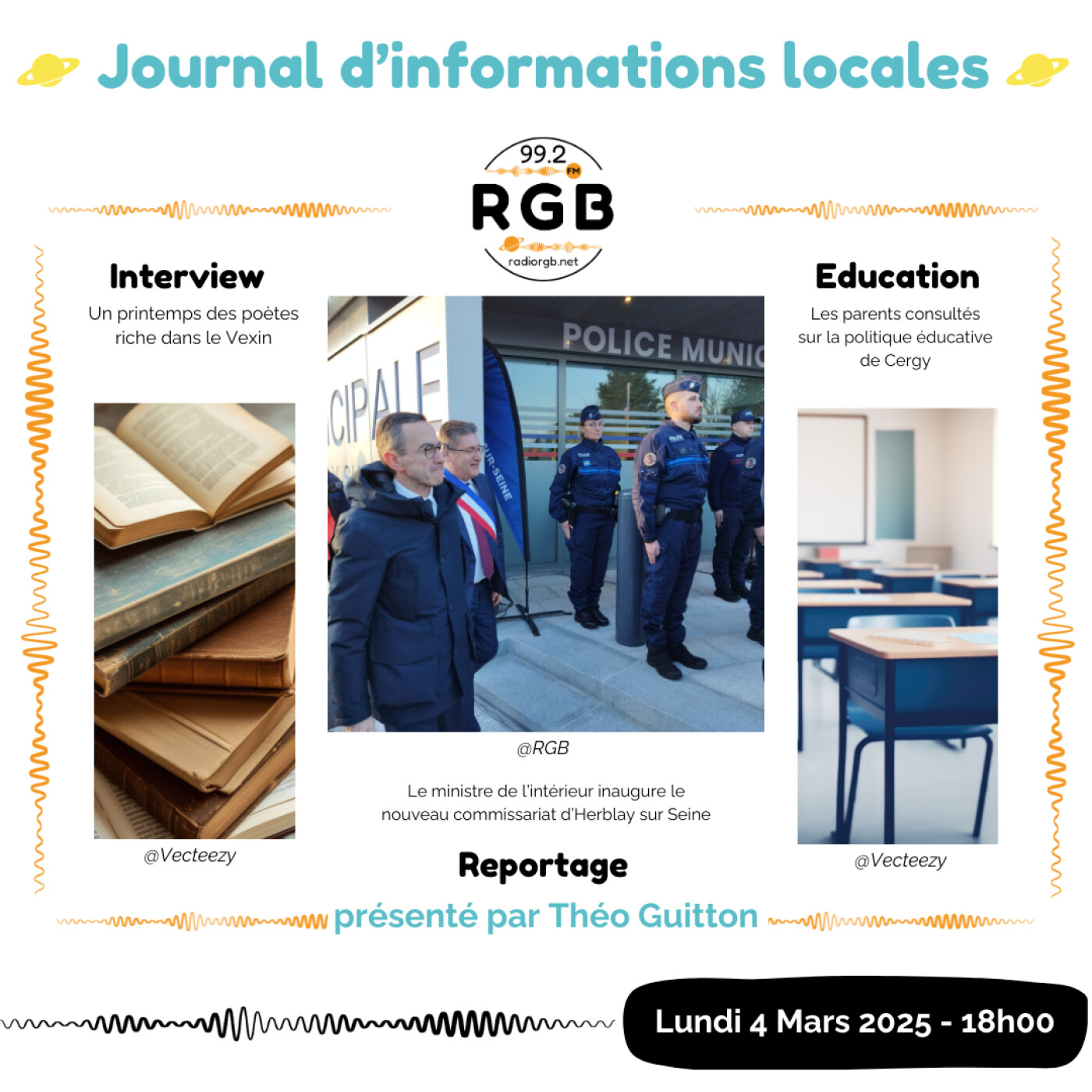 Le journal d\'informations locales - Radio RGB Cergy-Pontoise
