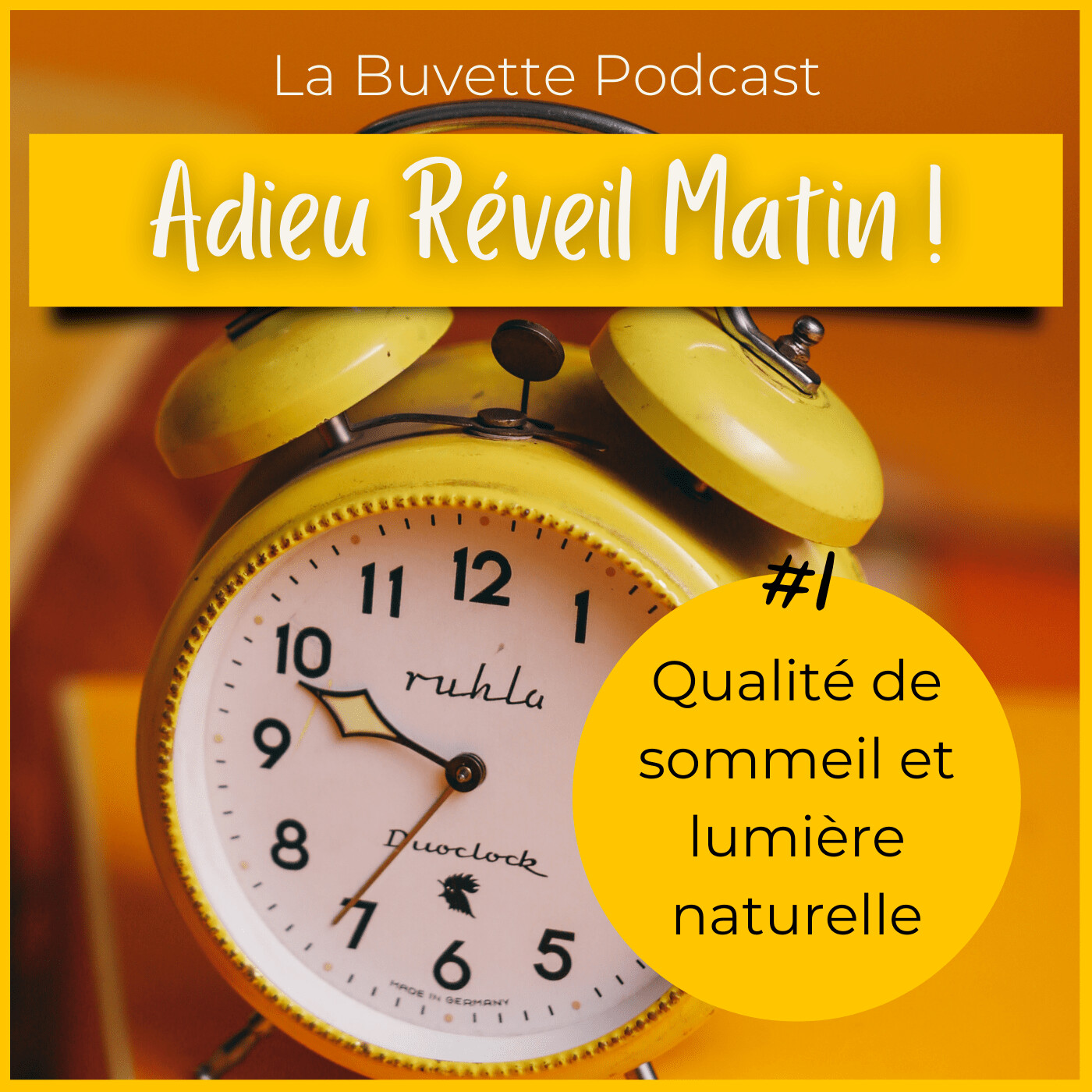 #1 Pourquoi ne pas mettre de réveil ?