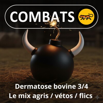 S05E54 Dermatose bovine 3/4 : Agris, vétos et gendarmes... la réunion des métiers les plus suicidogènes (Julien Herla) cover