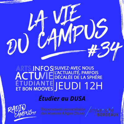 La Vie du Campus #34 - Étudier au DUSA cover