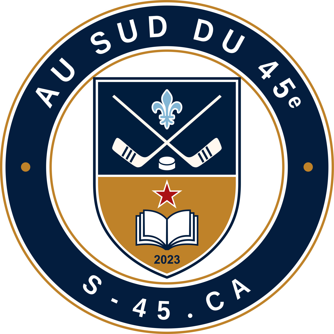 Au sud du 45e