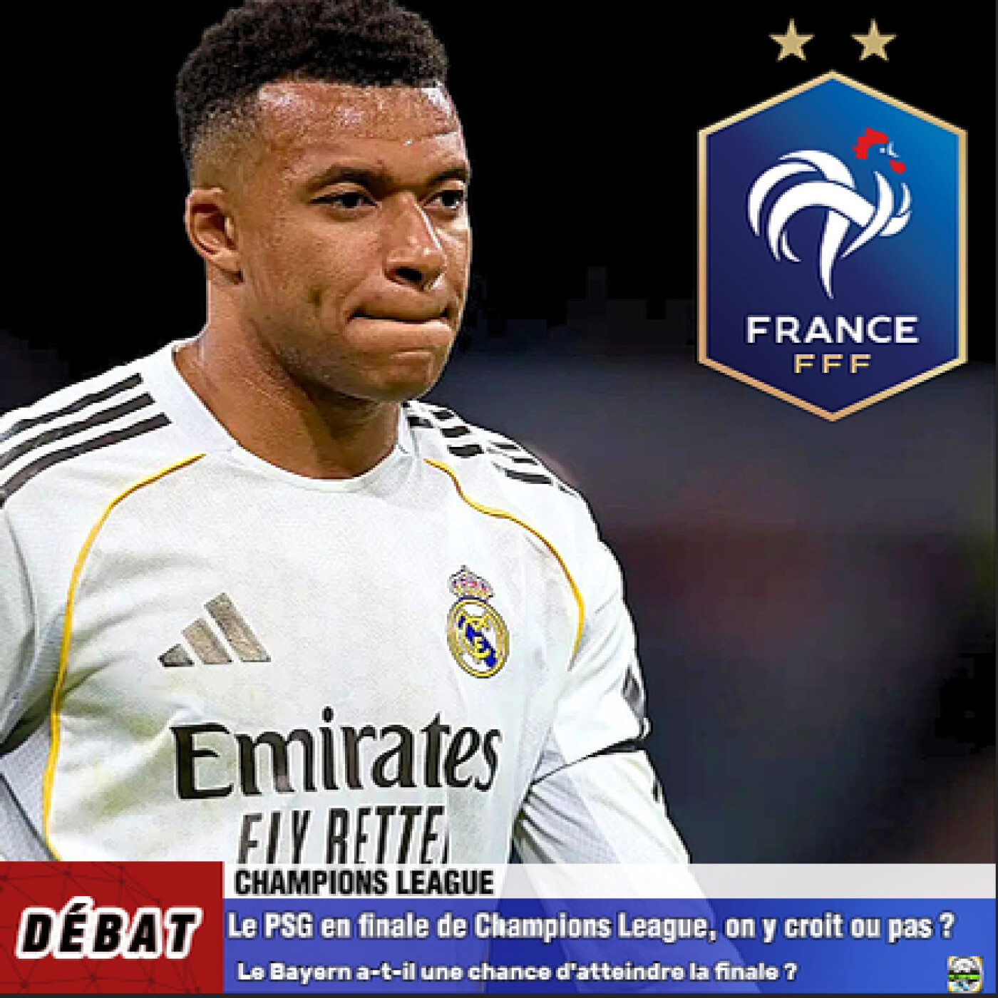 Débat Equipe de France - Mbappe fait-il le bon choix en zappant la fin de saison du Real Madrid❓🤔