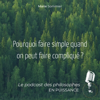 Pourquoi faire simple quand on peut faire compliqué ? cover