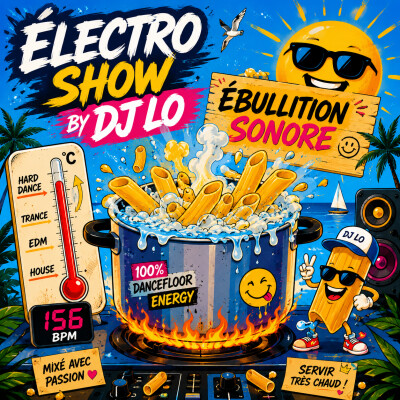 Électro Show by DJ Lo – Ébullition Sonore 4/07/26 cover