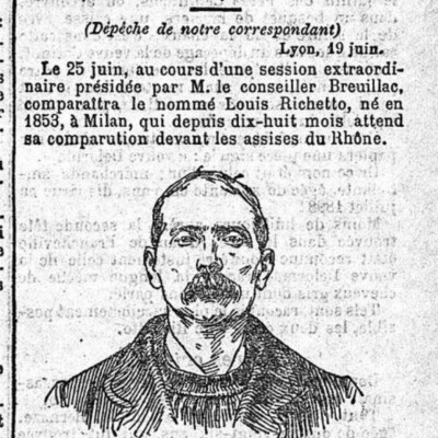 Sale Affaire : Richetto le Barbe bleue de Lyon cover