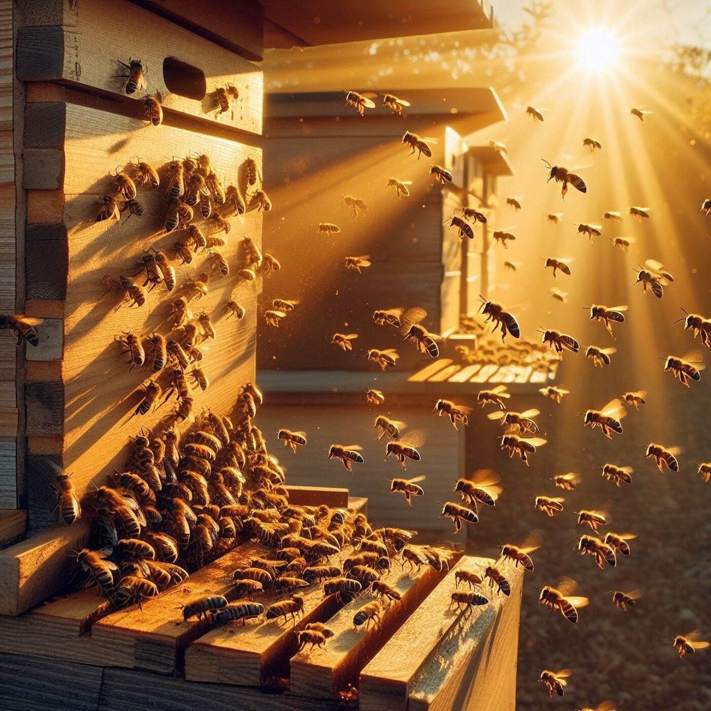 Une histoire pour passer une bonne nuit de printemps " Les abeilles de M. le curé "