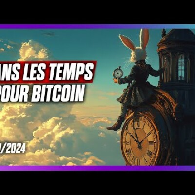⏰BITCOIN : les institutionnels achètent... On a le temps ! cover