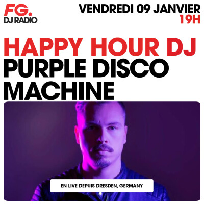 HAPPY HOUR DJ : PURPLE DISCO MACHINE cover