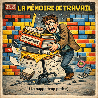 Comprendre la mémoire de travail pour gérer la charge cognitive et la segmentation des consignes en classe cover