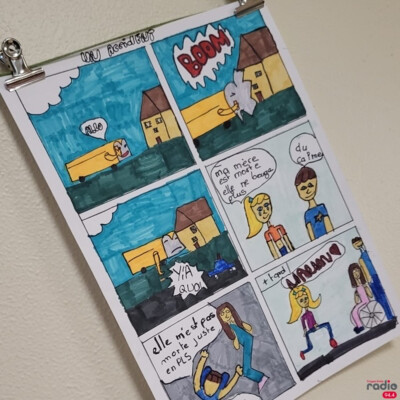 L'INFO DU JOUR - Un atelier bande-dessinée au centre de loisirs Mille Couleurs cover