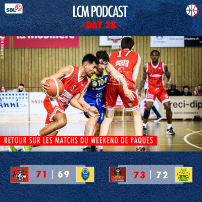 SBL Men - Day 28 : Boncourt vs Vevey & Genève vs Monthey cover
