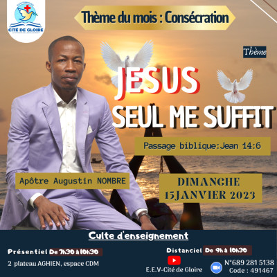 E.E.V-Cité de Gloire: Seul Jésus me suffit ! cover