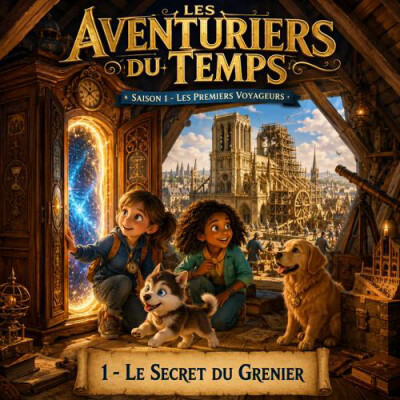 Les Aventuriers du Temps - S01E01 - Le Secret du Grenier cover