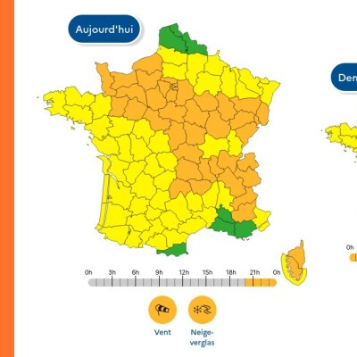 En hiver, attention aux vigilances oranges ! cover