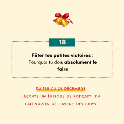 [18/24] Fêter tes petites victoires : Pourquoi tu dois absolument le faire cover