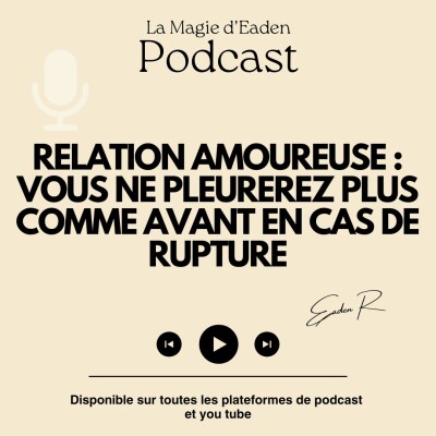 Relation amoureuse : Vous ne pleurerez plus comme avant en cas de rupture cover
