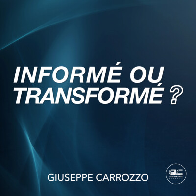 Informé ou transformé ? - GIUSEPPE CARROZZO - GLC BAUDOUR cover