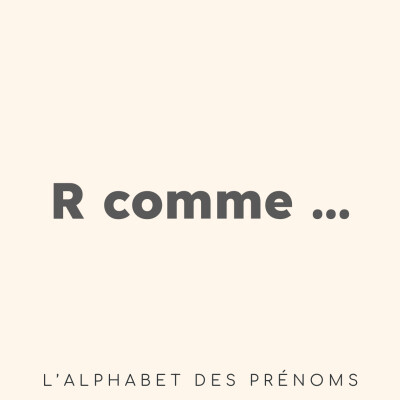 R comme Romy cover