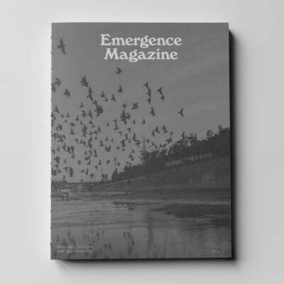 Ecology, culture and spirituality in Emergence Magazine cover