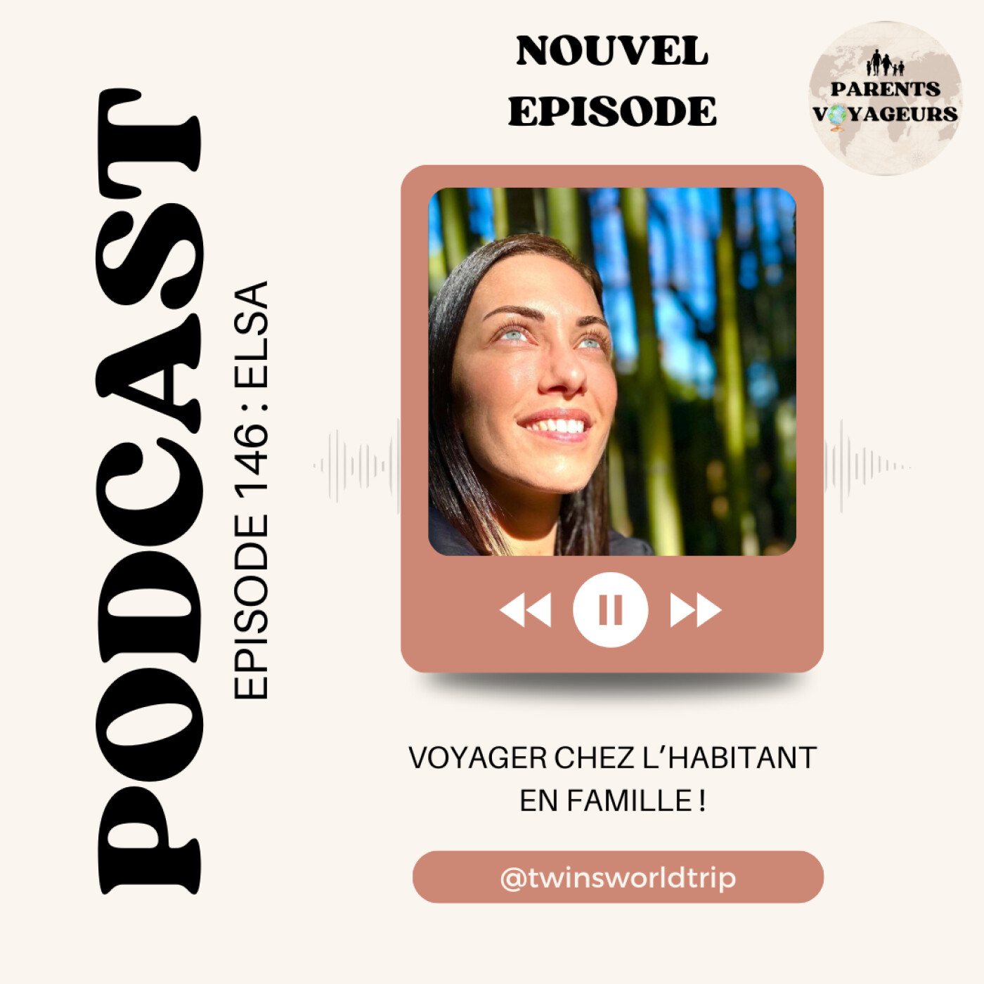 #146 - Voyager chez l'habitant en famille episode artwork