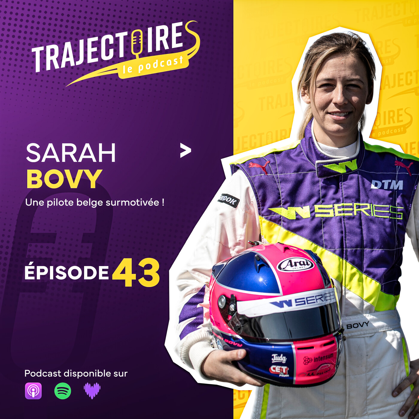 REDIFF - SARAH BOVY - Le parcours incroyable d’une pilote belge persévérante et à la volonté de fer episode artwork
